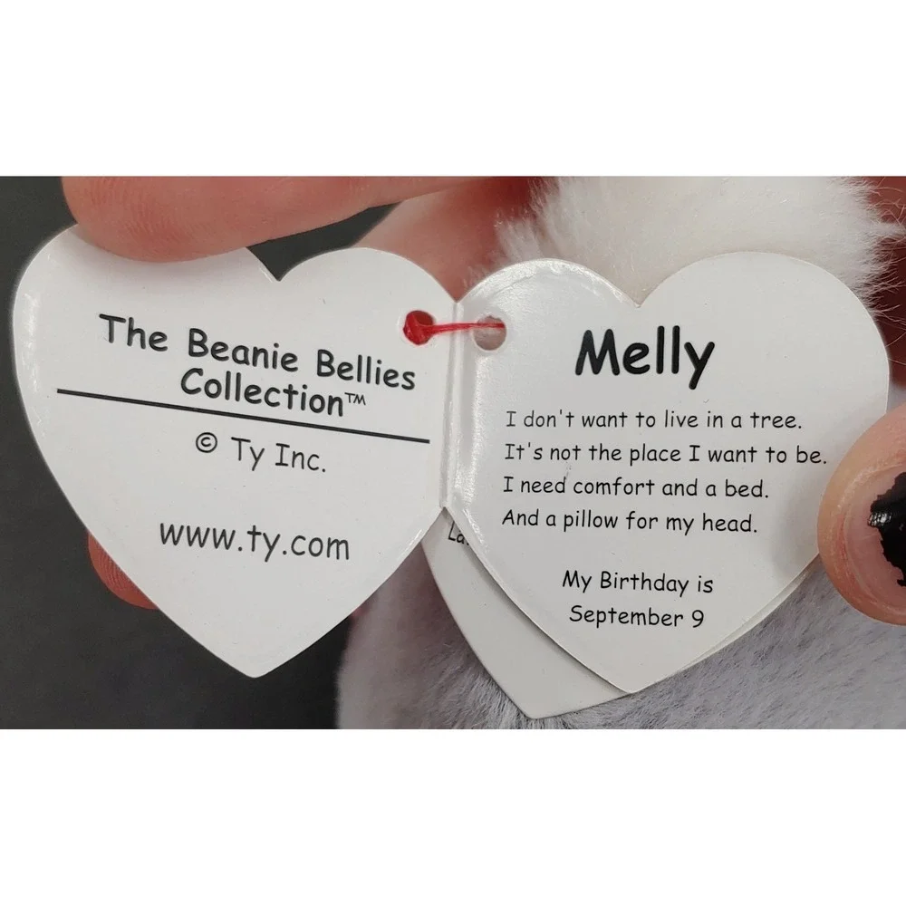 Ty Beanie Baby Bellies Melly The Koala And Matteo The Monkey 8